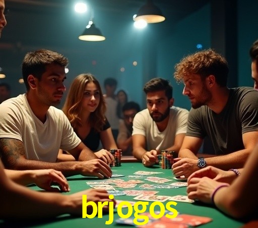 Interface moderna da plataforma brjogos